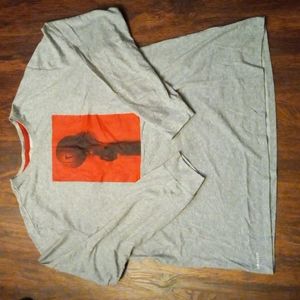 Men's Long Sleeve Gray NIKE Shirt